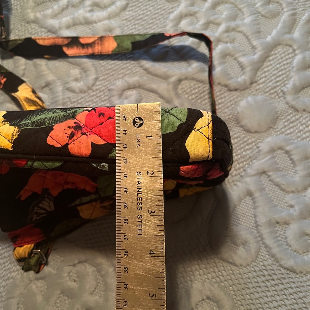 Set Vera Bradley Havana rose tote, mini back pack, coin purse, and crossbody. - Picture 10 of 14